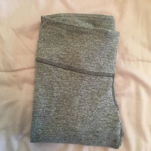 Lululemon Heathered Gray Wunder Unders